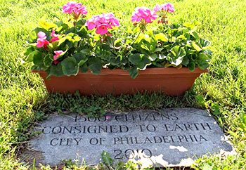 Laurel Hill Cemetary headstone