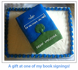 A gift at one of my book signings!