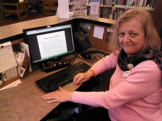 Janice Kistler - Genealogy Librarian at Morgan County Public Library