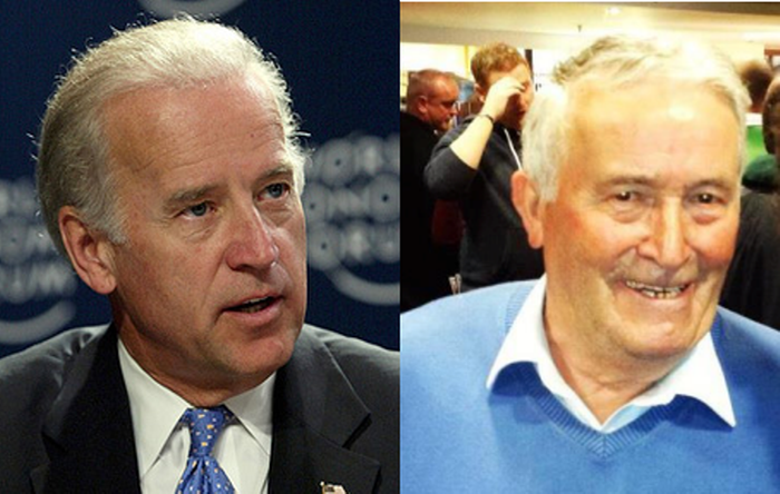 Joe Biden and Brendan Blewitt